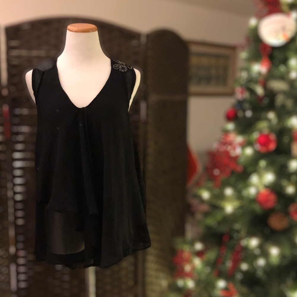 Flowy SeeThru Shirt - Picture 3 of 12